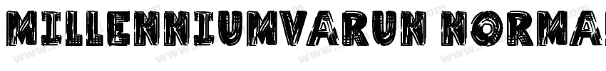 MillenniumVarun Normal字体转换
